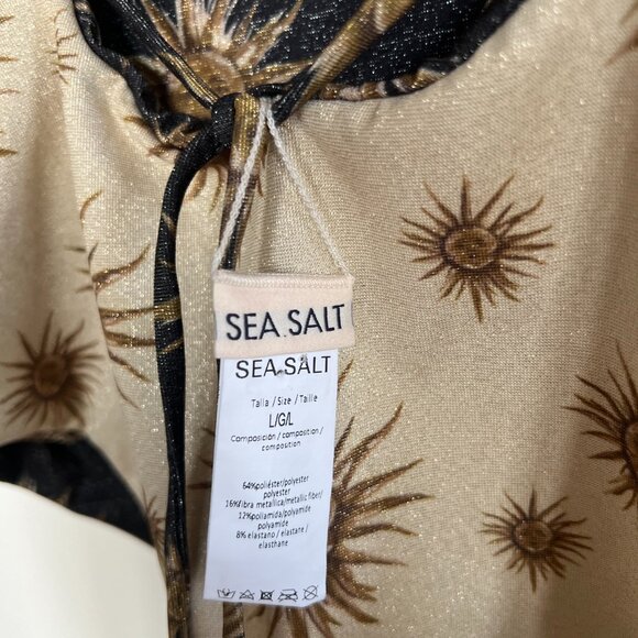 "SEA SALT" sun print one piece swimsuit (Reversible) - Size L - Picture 7 of 7